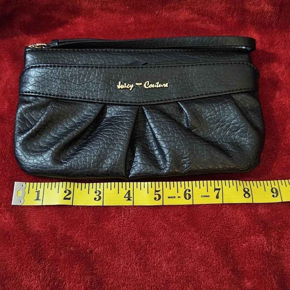 Juicy Couture Black Wristlet/Clutch